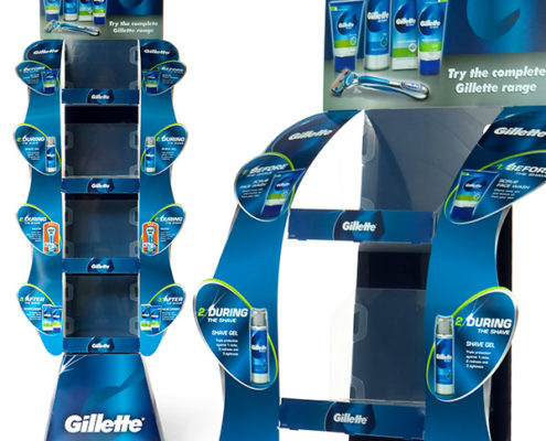 Floor stands - Point of Sale Displays, shapely options