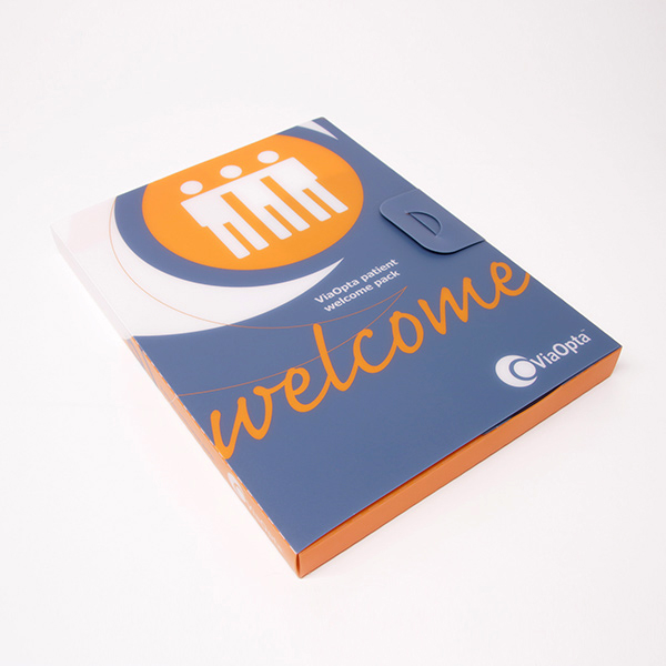 document packaging, welcome kit